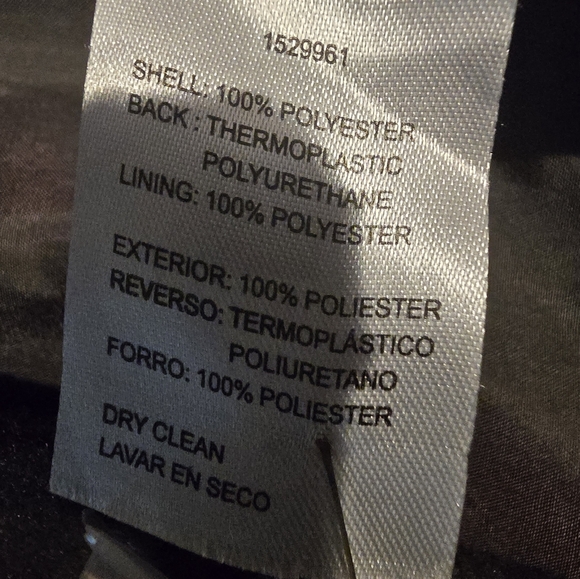 Andrew Marc Women's Black Pea Coat Sz M - Picture 6 of 7